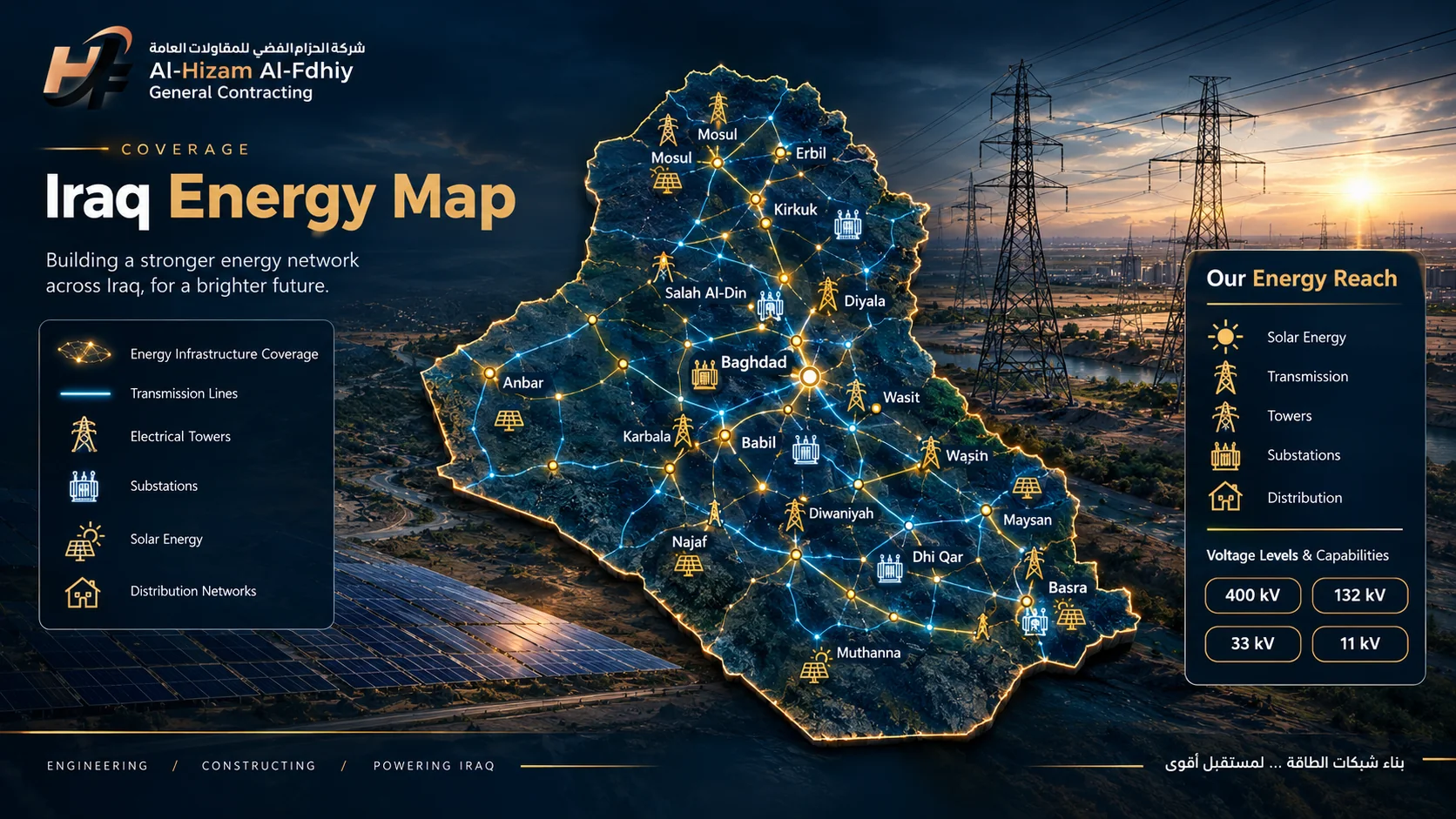 Engineering the infrastructure that keeps Iraq moving